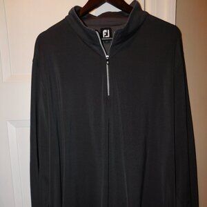 Mens Grey FootJoy 1/4 Zip XXL